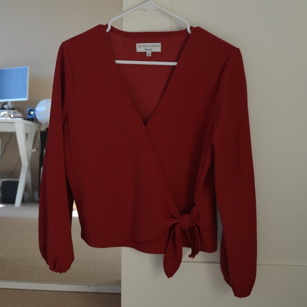 Madewell Wrap Top